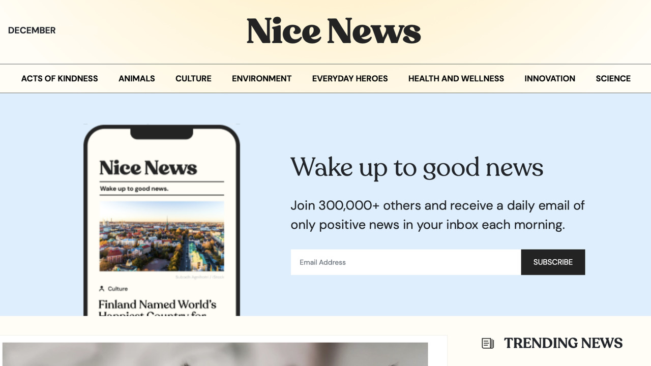 nice news